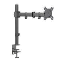 ShoppingAll Single Monitor Mount Stand with Adjustable Arm for 13"-32" Monitor - Black-Hold one 15"-32" monitor, The arm holds up to 17.6lb/8kg monitor with 75mm x75mm or 100mm x 100mm VESA mounting hole