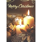 Rosedale Christmas Greeting Cards/Envelopes - 5-1/2" x 8" - Candles - 12 Pack-Premium quality greeting cards