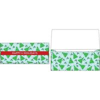 Action Envelope Currency Envelopes - 2-7/8" x 6-1/2" - Christmas Trees - 500 Pack-Comes in Christmas Trees