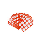 Westcott Self-Adhesive Reinforcements - White - 300 Pack-0.5"
