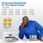 Epson T502 Ink Bottle - Standard Capacity - Magenta-EcoFit ink bottles - uniquely keyed for easy filling