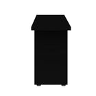 Manhattan Comfort Nomad 67.91" Modern Dining Bench - Black-Includes Adjustable Plastic Feet Stoppers
