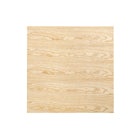 Modway Lippa 28" Square Wood Bar Table - Gold Natural-Non-Marking Felt Pad