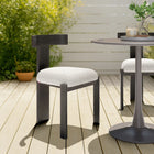 Zuo Tiana Dining Chair - Black/Beige-Chair Weight Capacity: Supports up to 350 lb