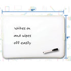 Flipside Products Tableau blanc magnétique effaçable à sec, double face, avec cadre en aluminium et stylet, 23 x 30 cm, lot de 3-5