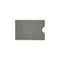 LUX Credit Card Sleeves - 2-3/8" x 3-1/2" - Smoke - 1000 Pack-Use them to protect magnetic strips on your credit cards, hotel key cards, business cards, college I.D. cards, etc