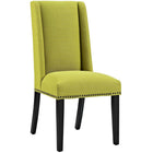 Modway Baron Fabric Dining Chair - Wheatgrass - 2 Pack-Dense Foam Padding for Comfort