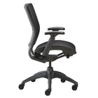 Nightingale WXO Mid Back Mesh Seat & Back Task Chair - Black-Contoured waterfall seat design helps to reduce sitting fatigue and promotes good posture