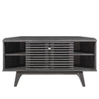 Modway Render 46" Corner TV Stand - Charcoal-8