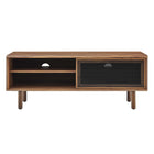 Modway Kurtis 47" TV Stand - Walnut-Weight Capacity: 137 lb