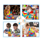 Picasso Tiles Rocket Set Magnetic Building Blocks - 36-Piece Set-PicassoTiles Rocket Set to foster hand-eye coordination and problem solving skills in children of all ages—including preschool, group activity, classroom, teamwork, and kindergarten