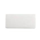 Manhattan Comfort - Abigail banc ottoman tapissé en velours style milieu du siècle 42,12" - crème-Garantie limitée du fabricant de 30 jours