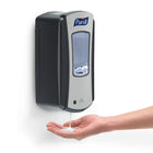 Purell LTX-12 Touch Free Hand Sanitizer Dispenser - Black/Chrome-Smart, trouble-free electronics