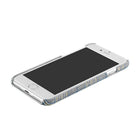 Gry Mattr Plaid Fabric Case for iPhone 6, 7, 8 - Mustard/Blue-Full Access to Ports & Buttons