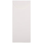 JAM Paper Enveloppes-pochette Strathmore en papier vélin avec fermeture gommée, 4 1/2 x 10 3/8 po, blanc brillant, paq./100-Blanc brillant