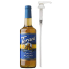 Torani Sugar Free Classic Hazelnut Syrup with Pump - 750 mL-Give this syrup a try and revel in its creamy goodness!