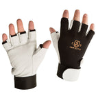 Impacto BG401 Half Finger Anti-vibration Glove, Small-Anti-impact and anti-vibration glove with air padding