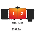 Blackstone - 28" Gril original forgé avec capot en fer-24 000 BTU