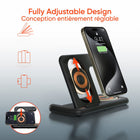 HyperGear - Support de charge sans fil pliable 4 en 1 PowerFold X-Ray-Sortie partagée maximale : 25 W