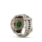 Garmin - fēnix 8 – 43 mm, saphir AMOLED, or doux avec bracelet en silicone gris brouillard/grès foncé-10