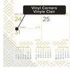 Blueline 2027 12-Month Gold Collection Monthly Desk Pad Calendar - 22" x 17" - Classic Gold - Bilingual-Bilingual: English and French