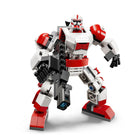 LEGO Star Wars Clone Shock Trooper Mech-Pose the mech and activate its large, stud-shooting blaster rifle