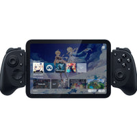 Razer Kishi V3 Pro USB C Gaming Controller for Android, iPhone, iPad Mini -Full-sized controller form factor: Pro-Grade Console Controls & Ergonomics on Mobile. Console performance meets mobile convenience. Play for extended periods in complete comfort and control with larger ergonomic handles that feel more natural to hold than standard mobile controllers