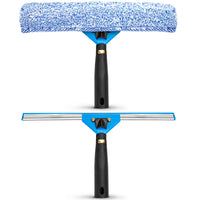 Gritt Commercial Swivel Window Washing Kit - 14" Squeegee - 14" Washer-Thoroughly but gently washes windows