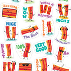 Eureka Bacon Scented Stickers - 6 Packs of 80-For best results, scratch stickers to release scent