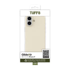 TUFF8 GlideAir Mag Rugged Case for iPhone 17 - White-Microfiber Texture Interior:Lined with ultra-fine microfiber fabric, the interior provides soft, scratch-resistant protection