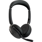 Jabra Evolve2 65 Flex Link380C UC Stereo Headset-Materials used: Leatherette, PC & PC/ABS plastic, stainless steel