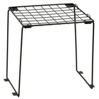 Locker Gear 12" Mesh Locker Shelf - Collapsible - Black-Space-saving design - collapsible and stackable for easy storage and organization