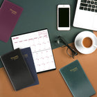 Brownline 2027 18-Month Monthly Pocket Planner with Stitched Binding - 6-1/2" x 3-1/2" - Assorted Colours-Stitched Binding