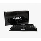 Binho Classic Black Turf Edition Board Game-Compact 22” x 13” x 3” board designed to be played on any flat surface