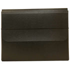 JAM Paper Thick Portfolio File Carrying Case with Elastic Band - 10 x 1 1/4 x 13 1/4 - Black-Black Portfolio Carrying Case