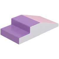 Soozier - Jeu de blocs en mousse souple pour tout-petits, activité d'escalade et de ramper, 2 pièces - Violet-Convient pour une utilisation à l'école, à la garderie ou à la maison 