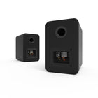 Kanto YUP4 Haut-parleurs d'étagère passifs de 4 po avec tweeter à dôme en soie de 1 po et woofer en kevlar de 4 po - Noir-Sensibilité du haut-parleur de 86 dB