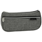 Merangue - Trousse à crayons en tissu matelassé - Paquet de 12-8 po L x 2-1/4 po L x 3-3/4 po H