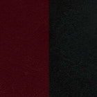Flash Furniture HERCULES Series Black Ladder Back Metal Restaurant Barstool - Burgundy Vinyl Seat - 2 Pack-Black Powder Coated Frame Finish