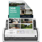 Brother ADS-1800W Wireless Compact Desktop Document Scanner-Use the flexible 2.8" color touchscreen to automate your most frequently used tasks, easily scan to preset destinations, create shortcuts and manage your scanner settings