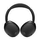 Edifier WH950NB Hi-Res Audio Wireless Foldable Lightweight Design Over-Ear Headphones with fast charging - Black-Uses six built-in microphones to ensure clear voice calls. These microphones are integrated with the audio signal processor to direct your voice, reduce irritating background noise, and suppress wind noise, which adds an extra layer of crystal-clear quality to the conversations that matter most