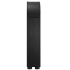 Modway Bellamy Tall Arched Storage Cabinet - Black-Non-Marking Floor Glides