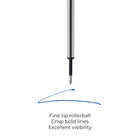 A.T. Cross Rollerball Pen Refill - Fine - Blue-The Cross Rollerball Refill, Fine Point, 8016- Blue is compatible with the Cross Century II, Townsend, ATX, Peerless, Wanderlust, Botanica, Bailey, Bailey Light, Edge and Calais Rollerball Pens (sold separately.)