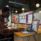 Apple MacBook Air 15" - M4 Chip - 256 GB SSD - 16 GB Unified Memory - Midnight - English-Connect It All - MacBook Air features two Thunderbolt 4 ports, a MagSafe charging port, a headphone jack, Wi-Fi 6E and Bluetooth 5.3. And it supports up to two external displays