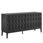Modway Samos 62" Sideboard - Black-MDF Construction