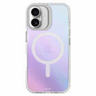 Nimbus9 Stratus 2 Compatible with MagSafe Case for iPhone 17 - Frost-The integrated kickstand adds convenience, allowing for hands-free viewing whether you're on a video call, streaming, or following a recipe