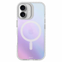 Nimbus9 Stratus 2 Compatible with MagSafe Case for iPhone 17 - Frost-The integrated kickstand adds convenience, allowing for hands-free viewing whether you're on a video call, streaming, or following a recipe