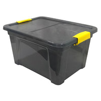 Modern Homes Storage Bin - 18 L - Grey-Capacity for Versatile Use