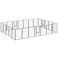 PawHut 24-Panel Heavy Duty Dog Playpen for S/M/L Dogs - 44.5" H-An excellent romping ground and can also work as a partition