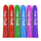The Pencil Grip Hair Colouring Chalk - 6 Colours/Pack - 2 Pack-The chalk applies instant colour to dry hair and works on both light and dark hair shades
